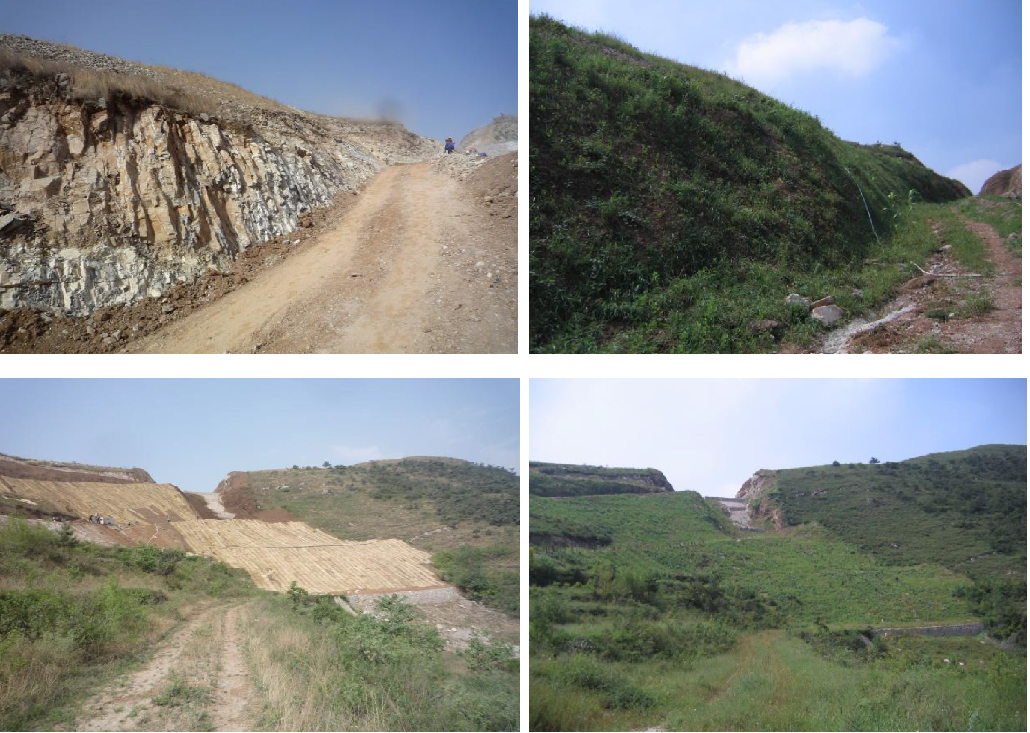 中石油永唐秦管道河北迁安段家岭边坡绿化工程